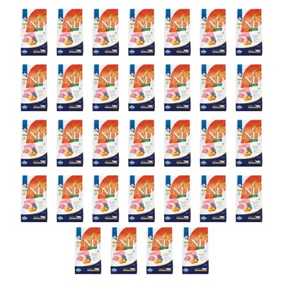 Karma dla kota FARMINA N&D Nutered Jagnięcina z dynią i borówkami 32 x 300 g