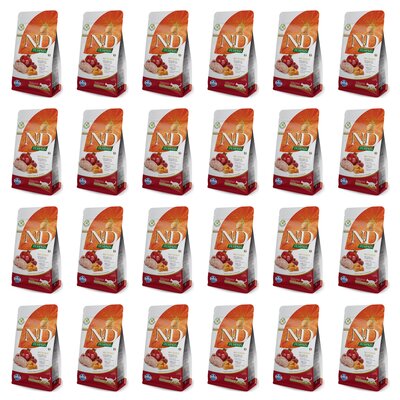 Karma dla kota FARMINA N&D Pumpkin Przepiórka z dynią i granatem 24 x 1.5 kg