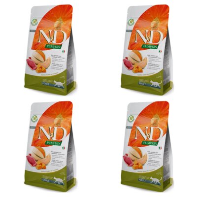 Karma dla kota FARMINA N&D Kaczka z dynia i melonem Cantaloupe 4 x 5 kg