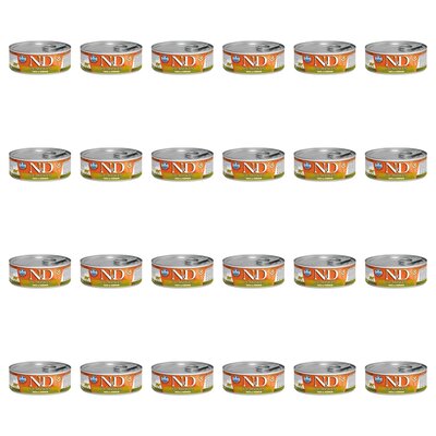 Karma dla kota FARMINA N&D Kaczka z dynią 24 x 70 g