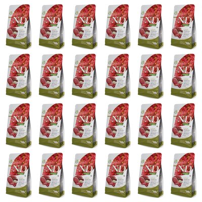 Karma dla kota FARMINA N&D Quinoa Urinary Kaczka żurawina i rumianek 24 x 1.5 kg