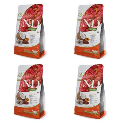 Karma dla kota FARMINA N&D Quinoa Skin & Coat Herring 4 x 5 kg