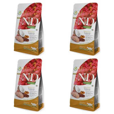Karma dla kota FARMINA N&D Quinoa Skin & Coat Quail 4 x 5 kg
