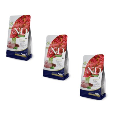 Karma dla kota FARMINA N&D Quinoa Jagnięcina 3 x 5 kg