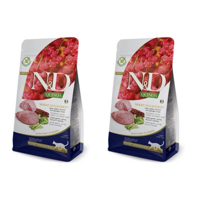 Karma dla kota FARMINA N&D Quinoa Weight Management 2 x 5 kg
