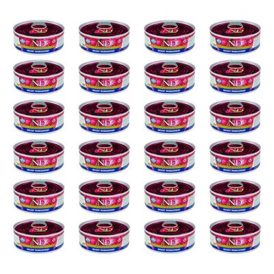 Karma dla kota FARMINA N&D Quinoa Weight Management z jagnięciną 24 x 80 g