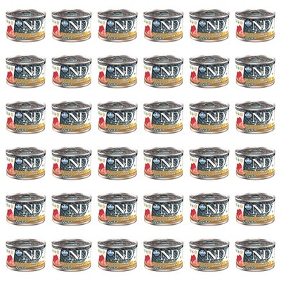 Karma dla kota FARMINA N&D Natural Tuńczyk i kurczak 36 x 140 g