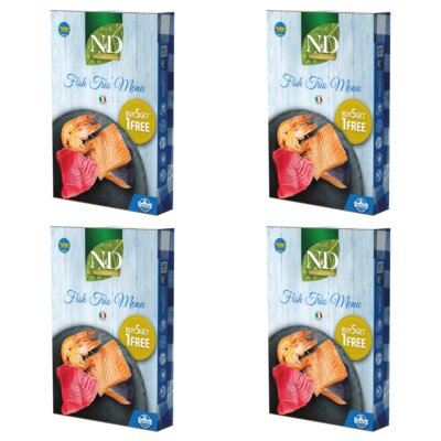 Karma dla kota FARMINA N&D Natural Fish Trio Menu (24 x 70 g)