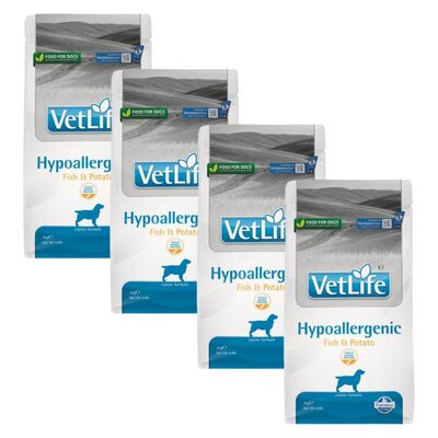 Karma dla psa FARMINA Vet Life Hypoallergenic Fish & Potato 4 x 2 kg