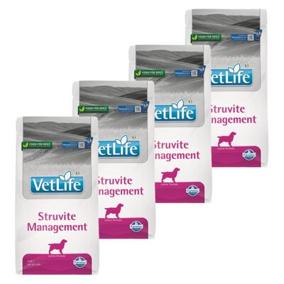 Karma dla psa FARMINA Vet Life Struvite Management 4 x 2 kg