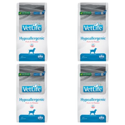 Karma dla psa FARMINA Vet Life Hypoallergenic Wieprzowina z ziemniakami 4 x 2 kg