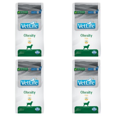 Karma dla psa FARMINA Vet Life Obesity Ryba 4 x 2 kg