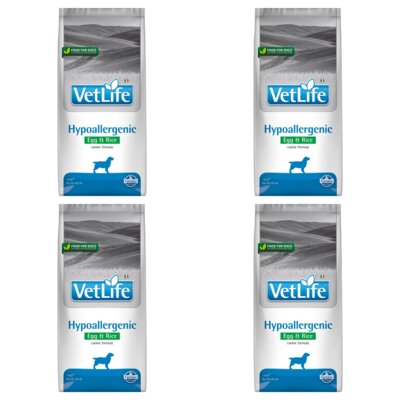 Karma dla psa FARMINA Vet Life Hypoallergenic Jaja i ryż 4 x 12 kg
