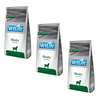 Karma dla psa FARMINA Vet Life Obesity 3 x 12 kg