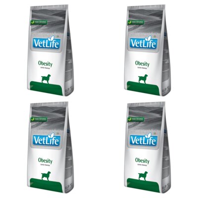Karma dla psa FARMINA Vet Life Obesity 4 x 12 kg