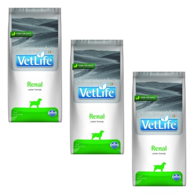 Karma dla psa FARMINA Vet Life Renal 3 x 12 kg