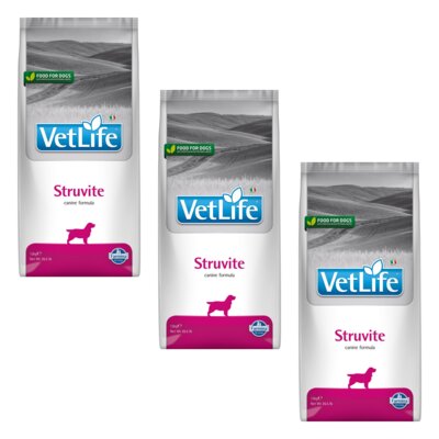 Karma dla psa FARMINA VetLife Struvite 3 x 12 kg