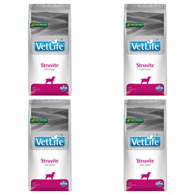 Karma dla psa FARMINA VetLife Struvite 4 x 12 kg