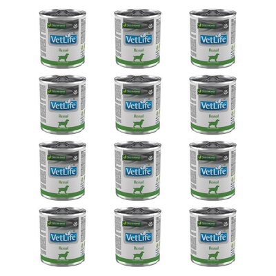 Karma dla psa FARMINA Vet Life Canine Renal 12 x 300 g
