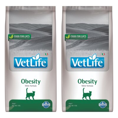 Karma dla kota FARMINA Vet Life Obesity 2 x 5 kg