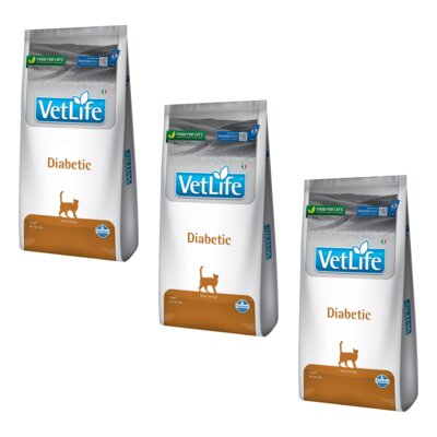Karma dla kota FARMINA Vet Life Diabetic Cat 3 x 10 kg