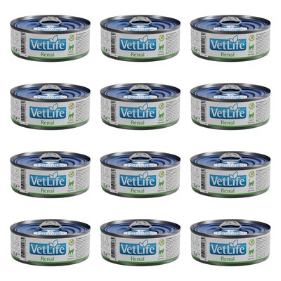 Karma dla kota FARMINA VetLife Renal 12 x 85 g