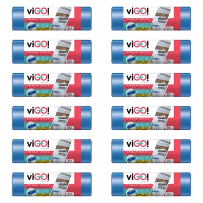 Worki na śmieci VIGO 35 L (432 sztuk) Niebieski
