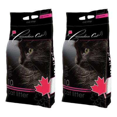 Żwirek dla kota CANADIAN Cat Baby Powder 2 x 10 L