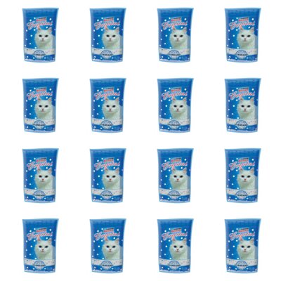 Żwirek dla kota SUPER BENEK Crystal Standard Naturalny 16 x 3.8 L