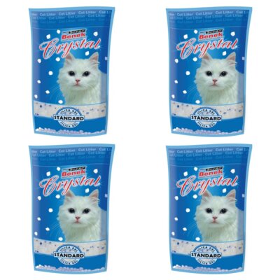 Żwirek dla kota SUPER BENEK Crystal Naturalny 4 x 7.6 L