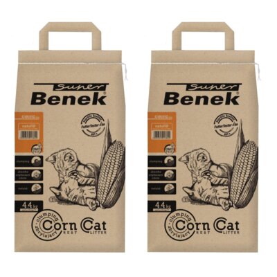 Żwirek dla kota SUPER BENEK Corn Cat 13822 2 x 7 l