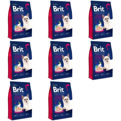 Karma dla kota BRIT Premium By Nature Sterilized Kurczak 8 x 1.5 kg