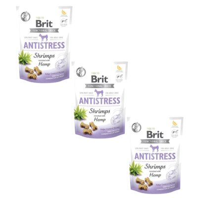 Przysmak dla psa BRIT Functional Snack Antistress 3 x 150 g