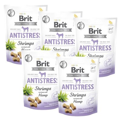 Przysmak dla psa BRIT Functional Snack Antistress 5 x 150 g