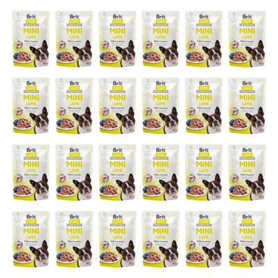 Karma dla psa BRIT CARE Mini Pouch Lamb 24 x 85 g