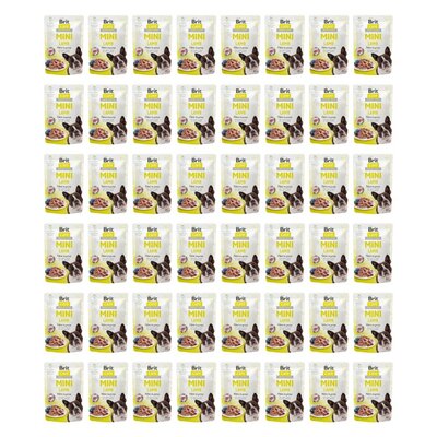 Karma dla psa BRIT CARE Mini Pouch Lamb 48 x 85 g
