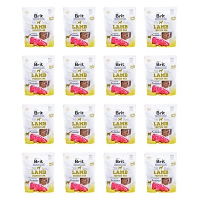 Przysmak dla psa BRIT Jerky Lamb Protein Bar 16 x 200 g