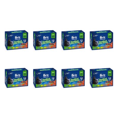 Karma dla kota BRIT Care Cat Pouches Sterile Plate (96 x 100 g)