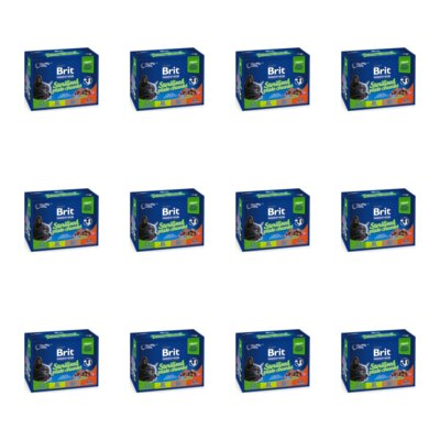 Karma dla kota BRIT Care Cat Pouches Sterile Plate (144 x 100 g)
