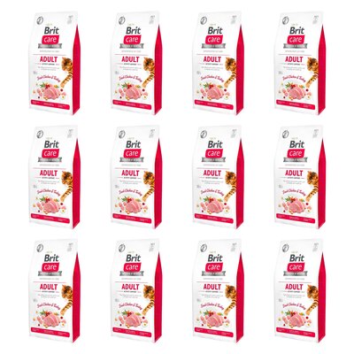 Karma dla kota BRIT Care Grain-Free Adult Indyk i Kurczak 12 x 400 g