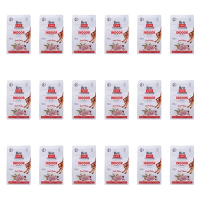 Karma dla kota BRIT CARE Cat Grain Free Indoor Kurczak 18 x 400 g