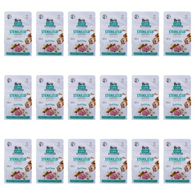 Karma dla kota BRIT Care Sterilized Urinary Kurczak 18 x 400 g