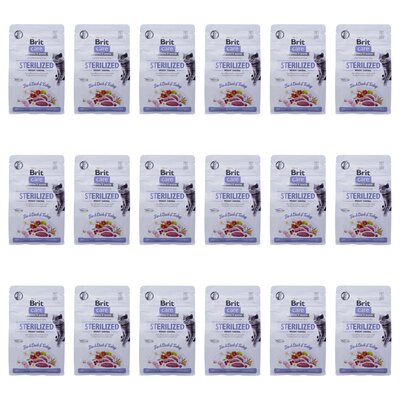 Karma dla kota BRIT CARE Sterilized Weight Control Kaczka i indyk 18 x 400 g