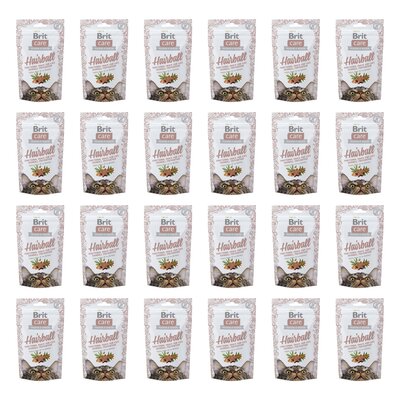 Przysmak dla kota BRIT CARE Snack Hairball 24 x 50 g