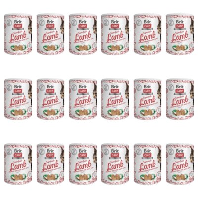 Przysmak dla kota BRIT BRIT CARE Cat Jagnięcina z kokosem 18 x 100 g