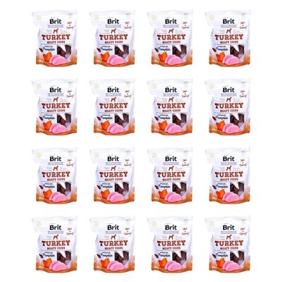 Przysmak dla psa BRIT Jerky Turkey Meaty Coins Pumpkin 16 x 200 g