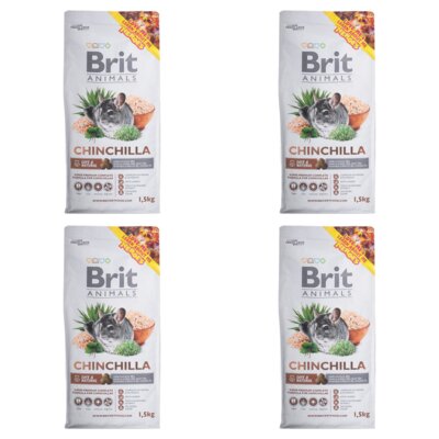 Karma dla gryzoni BRIT Animals Chinchilla Complete 4 x 1.5 kg