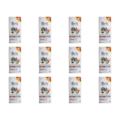 Karma dla gryzoni BRIT Animals Chinchilla Complete 12 x 1.5 kg