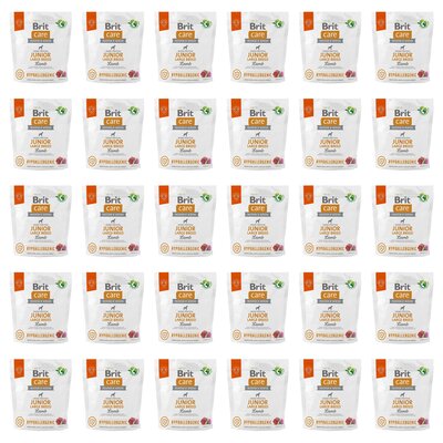 Karma dla psa BRIT Care Hypoallergenic Junior Jagnięcina z ryżem 30 x 1 kg