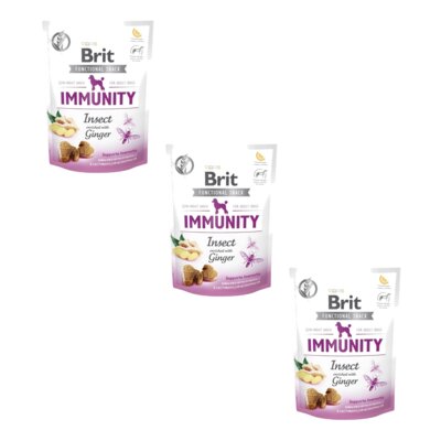 Przysmak dla psa BRIT CARE Dog Immunity Insect 3 x 150 g